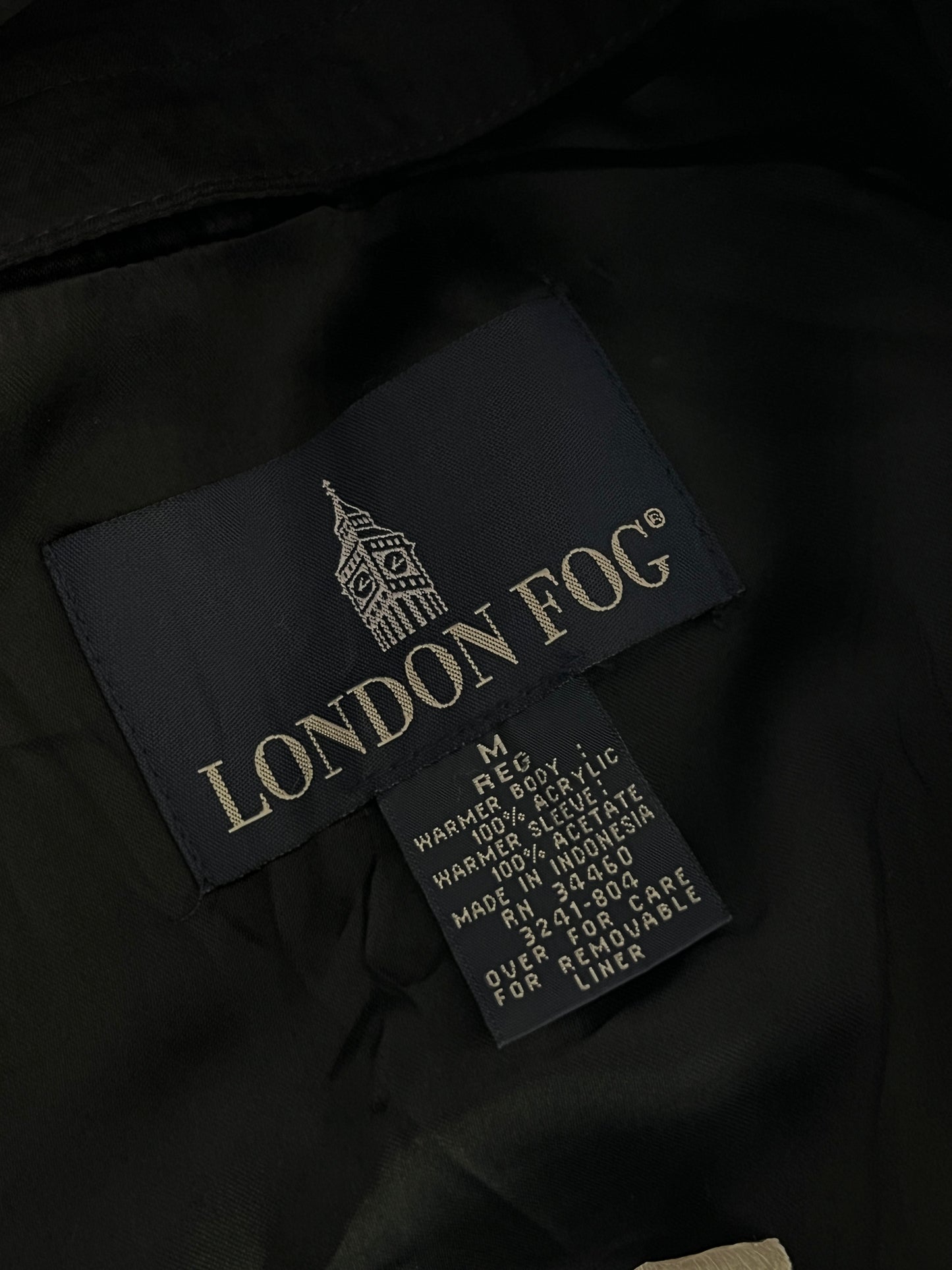 Gabardina talla M / London Fog