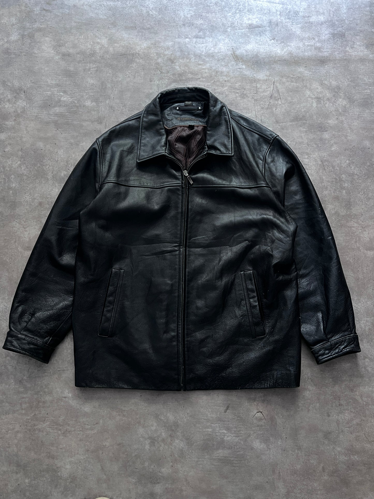 LEATHER JACKET (2XL)