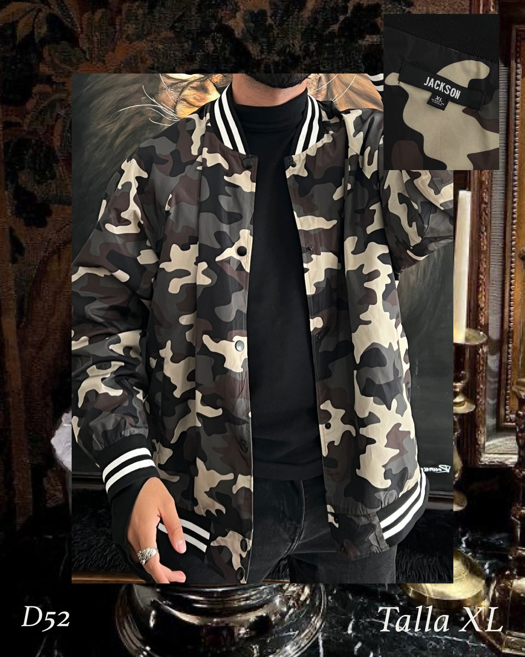 Windbreaker camo (XL)