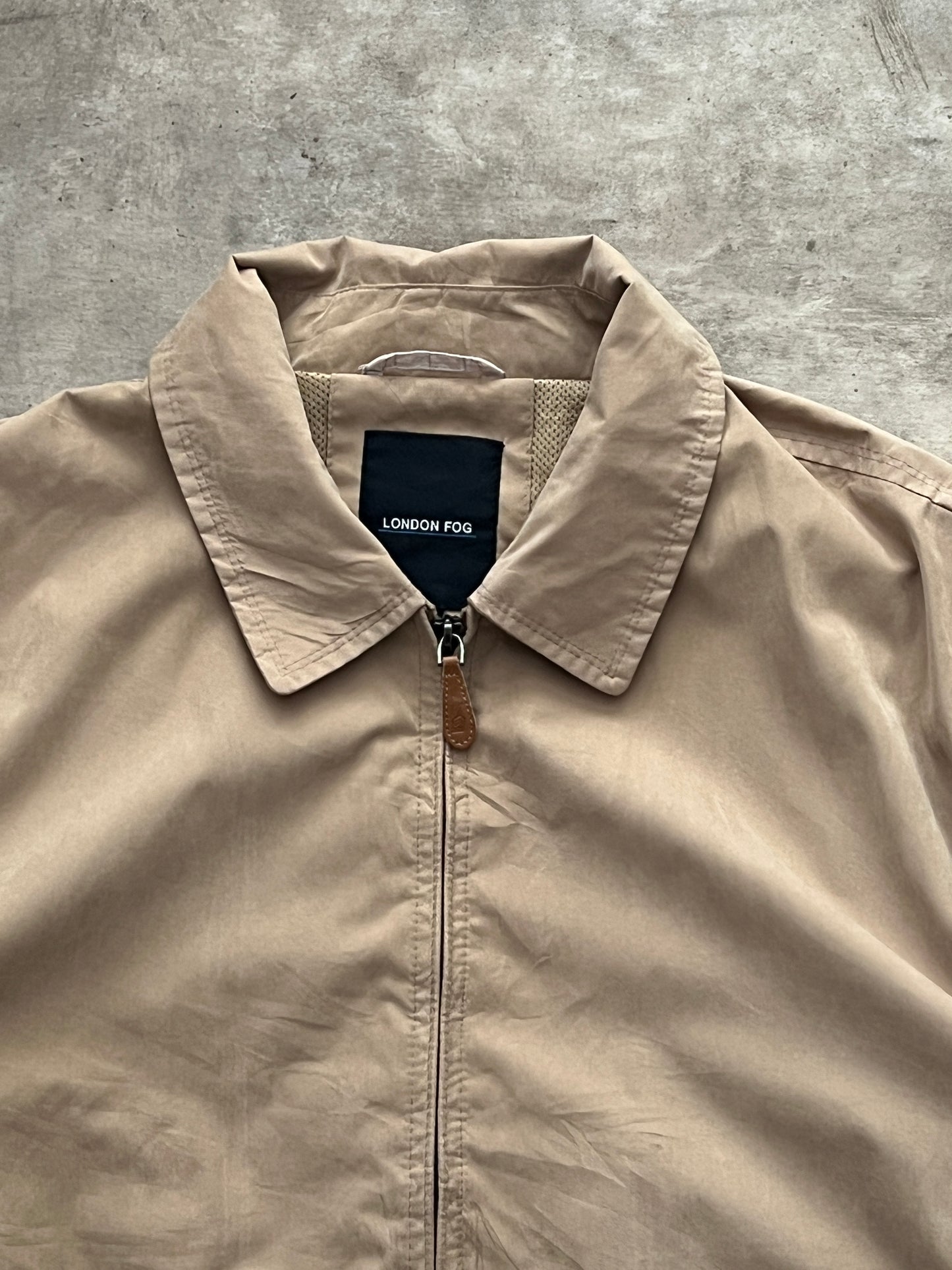 CREAM JACKET LONDON FOG (XL)