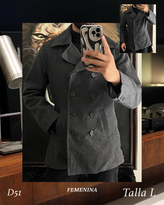 Wool coat fem (L)
