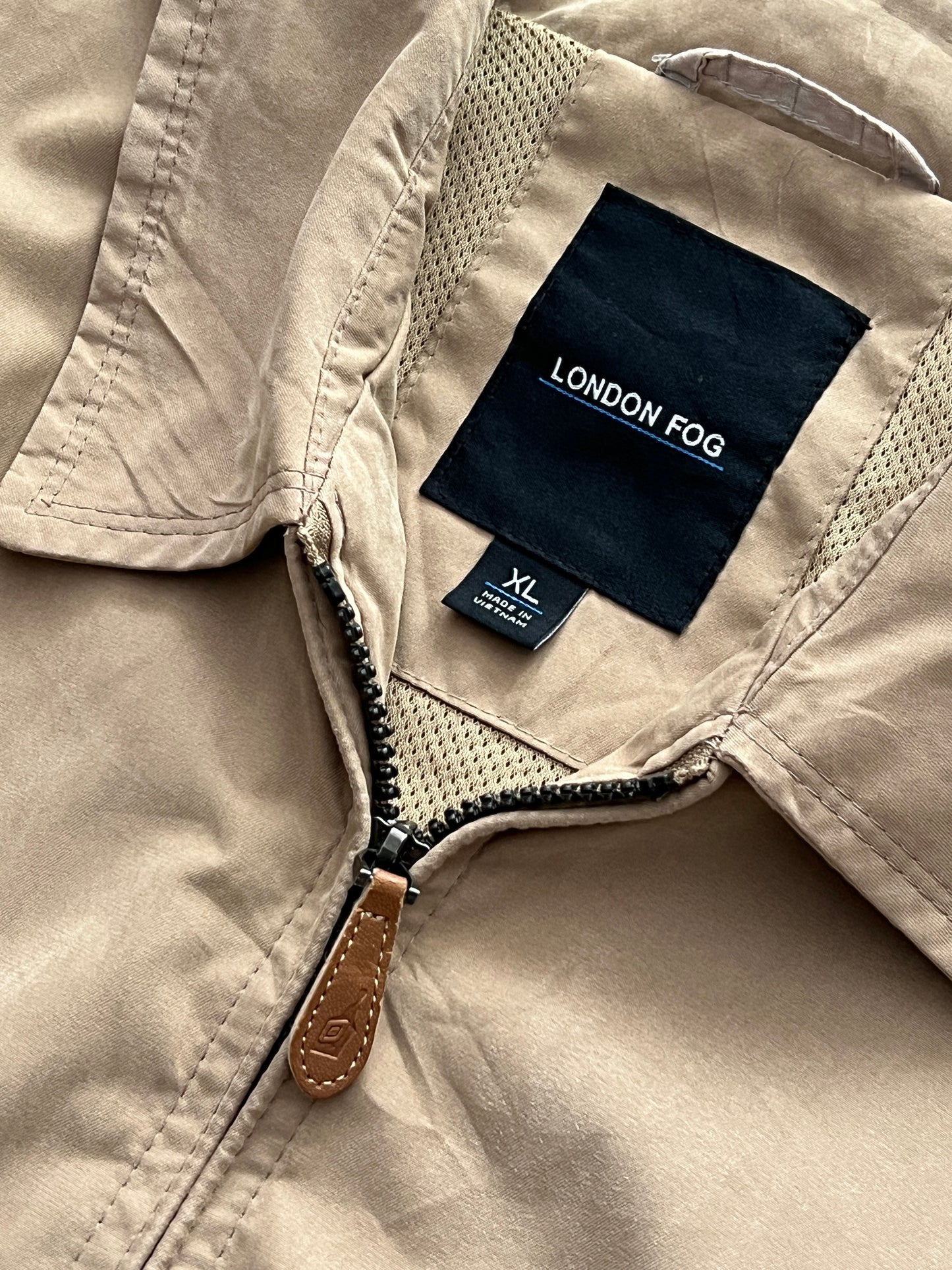 CREAM JACKET LONDON FOG (XL)