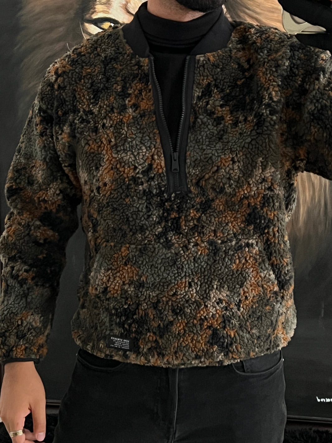 sherpa jacket Levi's (XS)