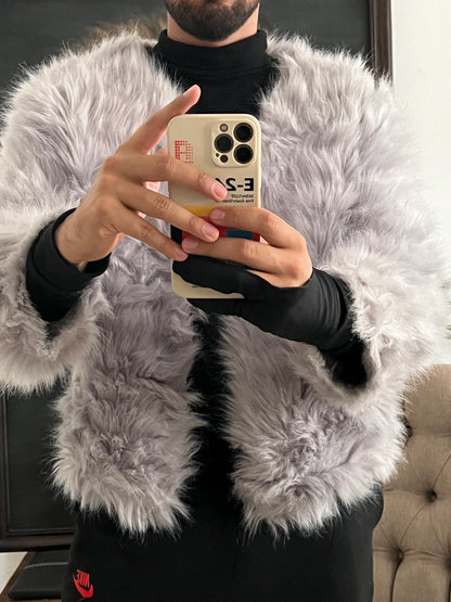 Abrigo faux fur talla S.