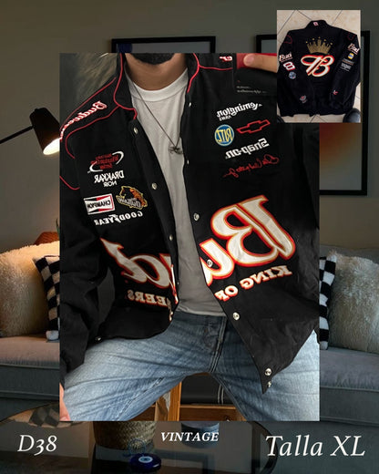 NASCAR Racer talla XL Budweiser