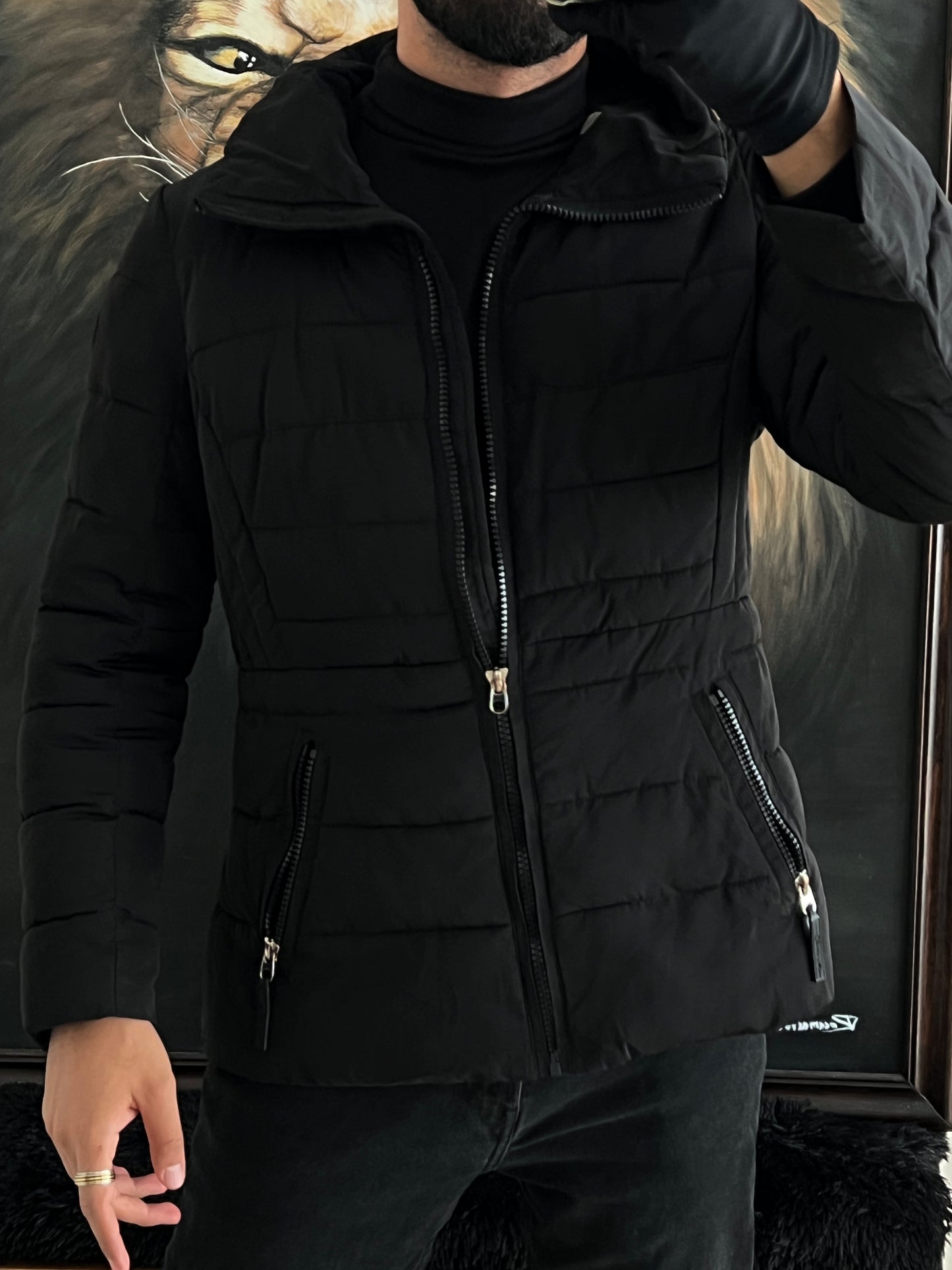 CK puffer jacket (M/L)