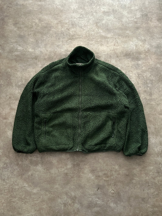 GREEN SWEATER BOXY FIT (S/M)
