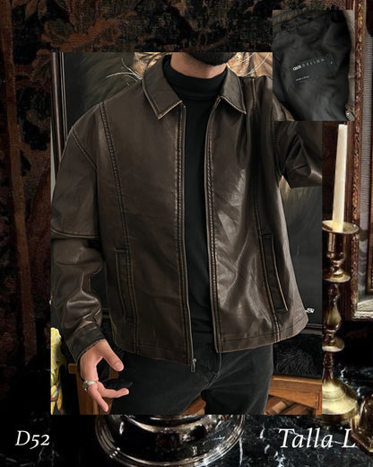 Leather jacket (L)