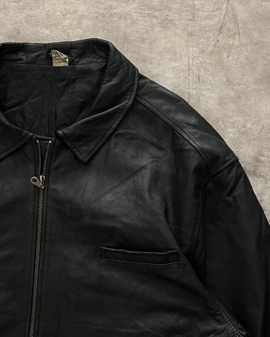 Leather Jacket (XL).