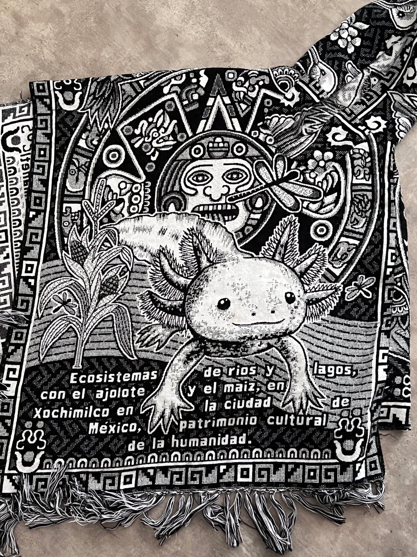 PONCHO AXOLOTE