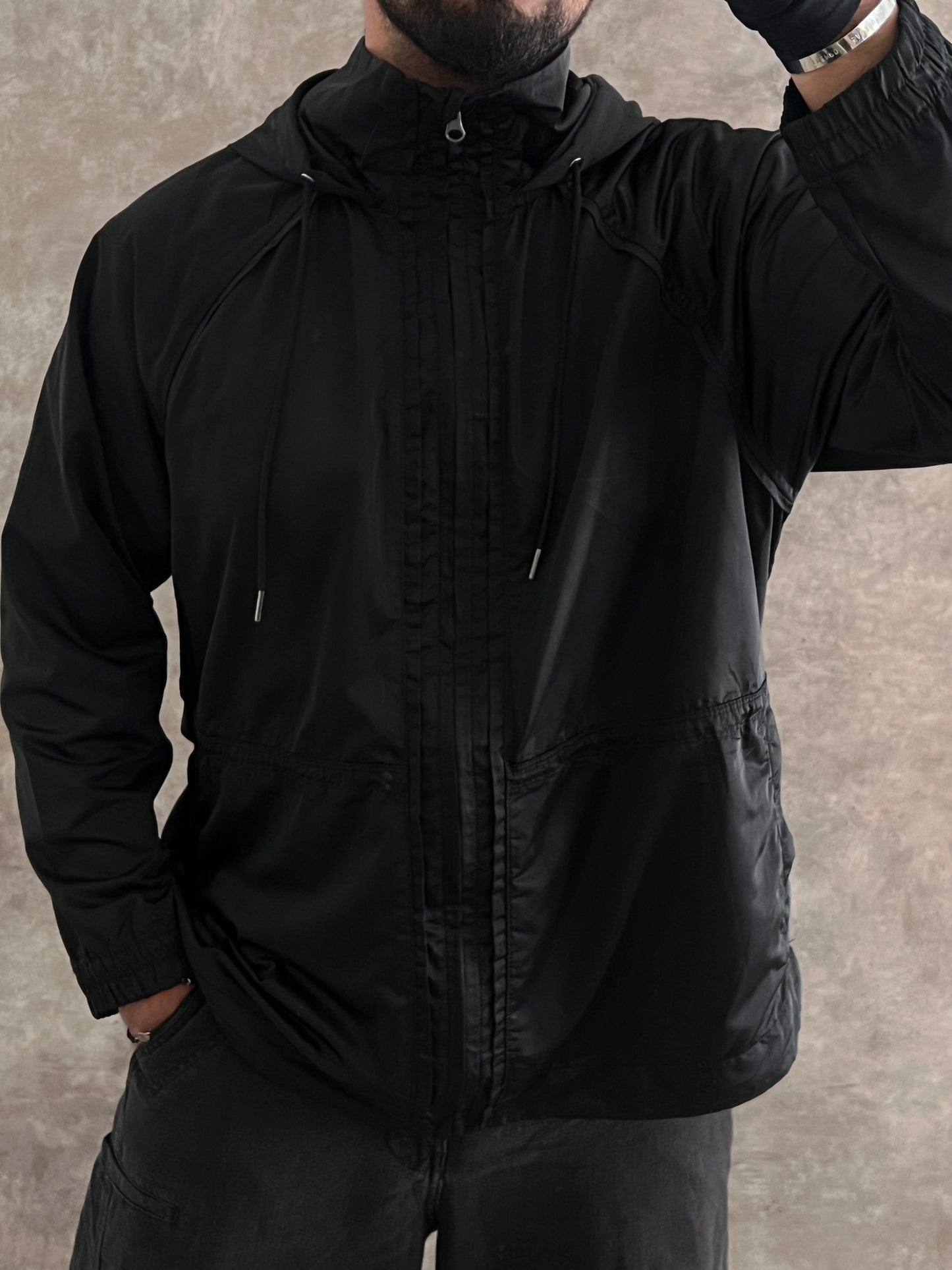 WIND BLACK JACKET (S/M)