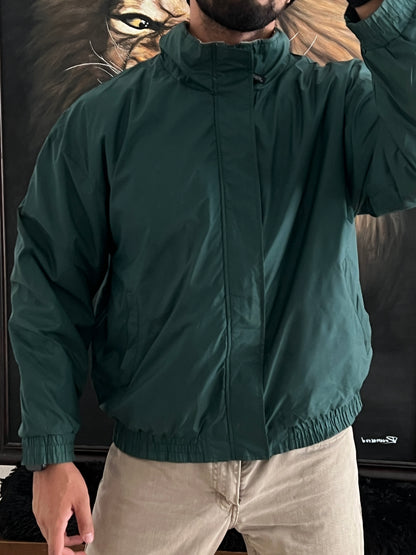 Green windbreaker (M)