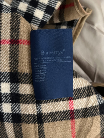 Gabardina vintage Burberry's de los 90's (XL)