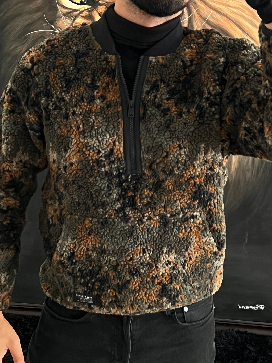 sherpa jacket Levi's (XS)