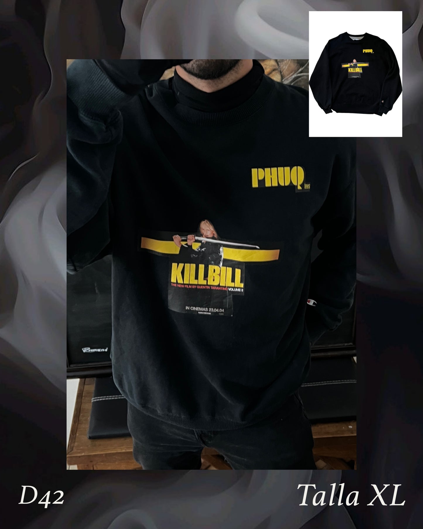 Crewneck Kill Bill talla XL