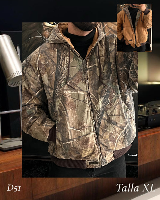 Camo jacket doble vista (XL)