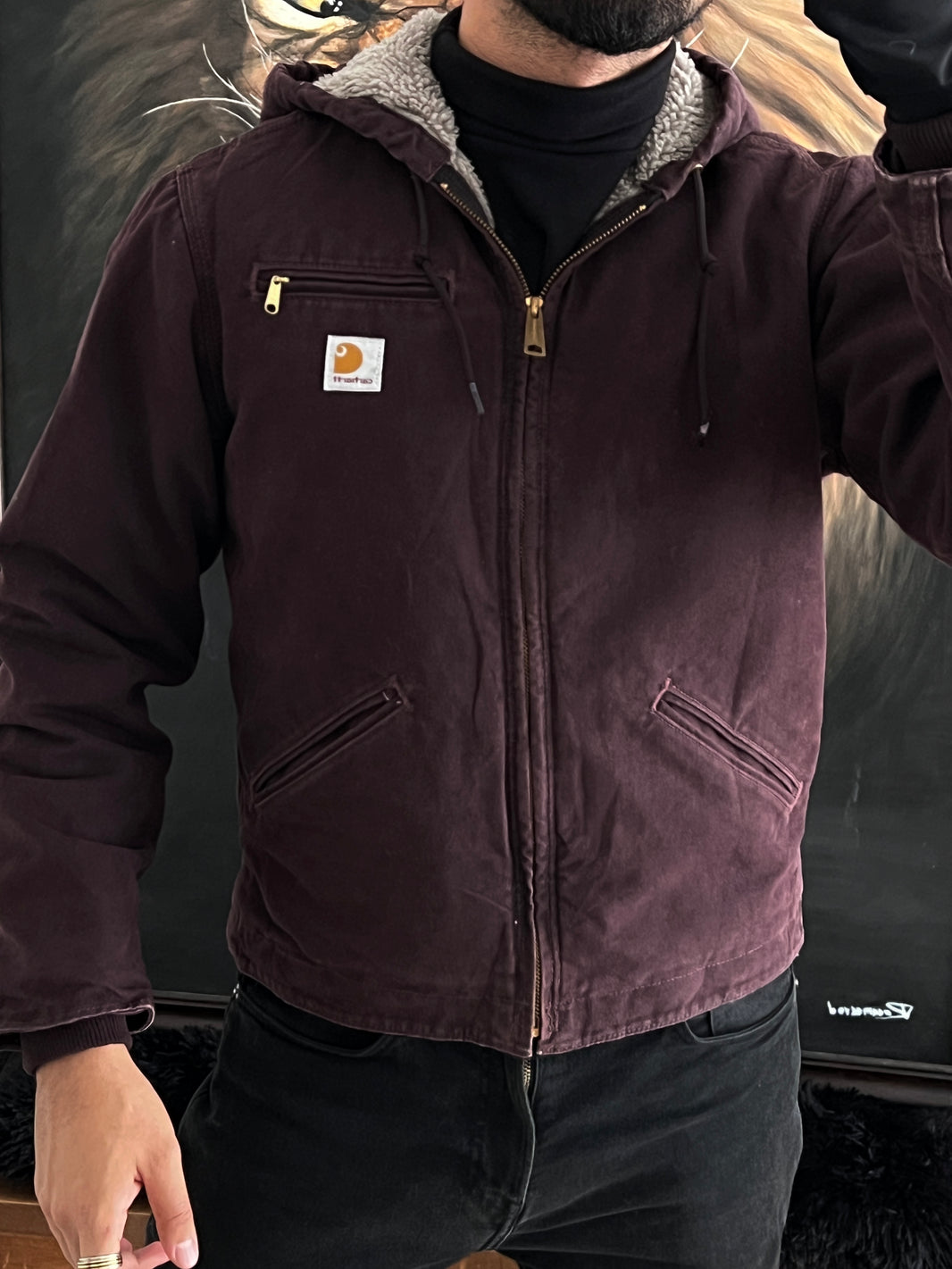Carhartt sherpa vintage (S)