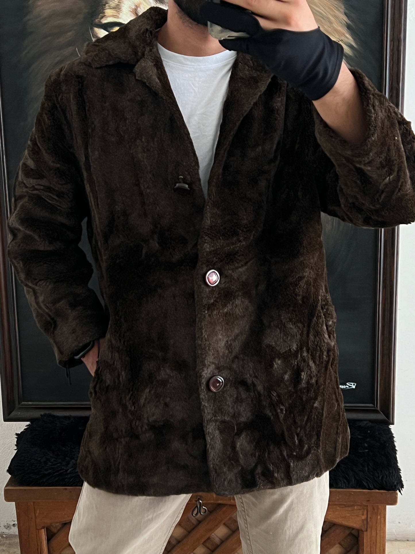 Abrigazo de faux fur (S)