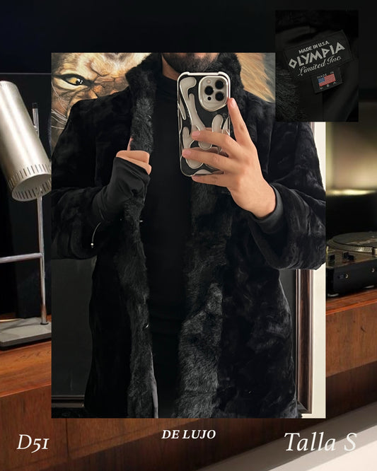 Abrigazo de lujo de Faux Fur (S)