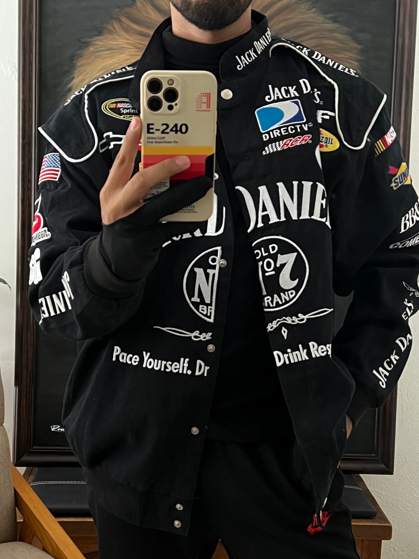 NASCAR jacket talla XL