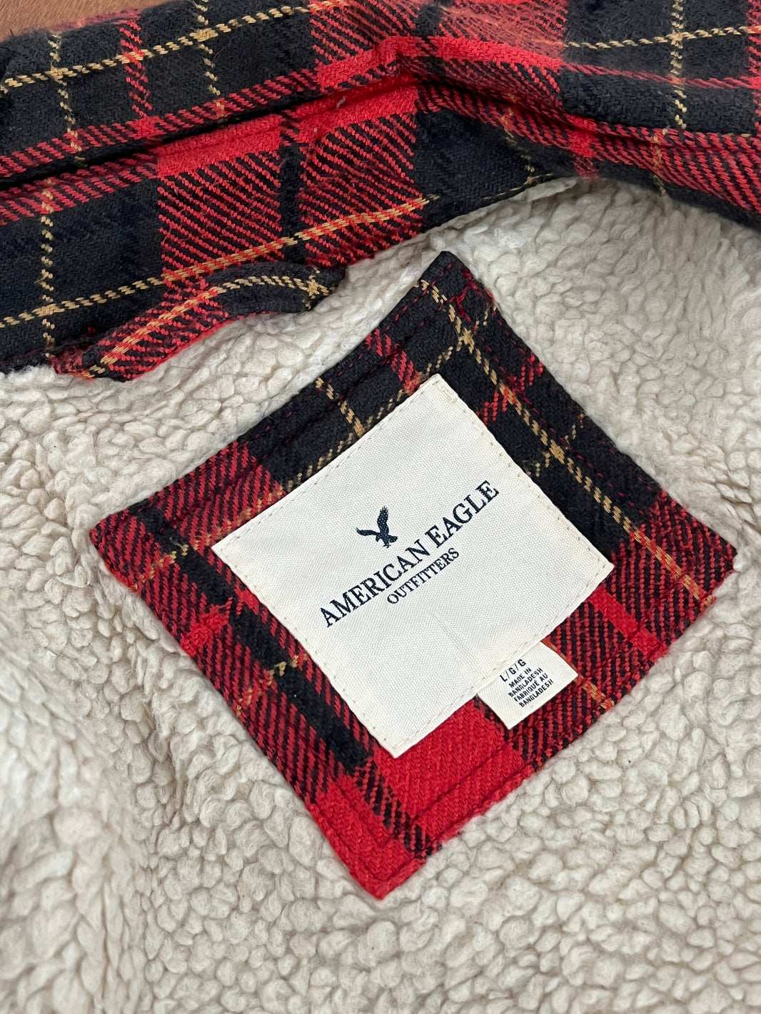 American Eagle de sherpa (L)