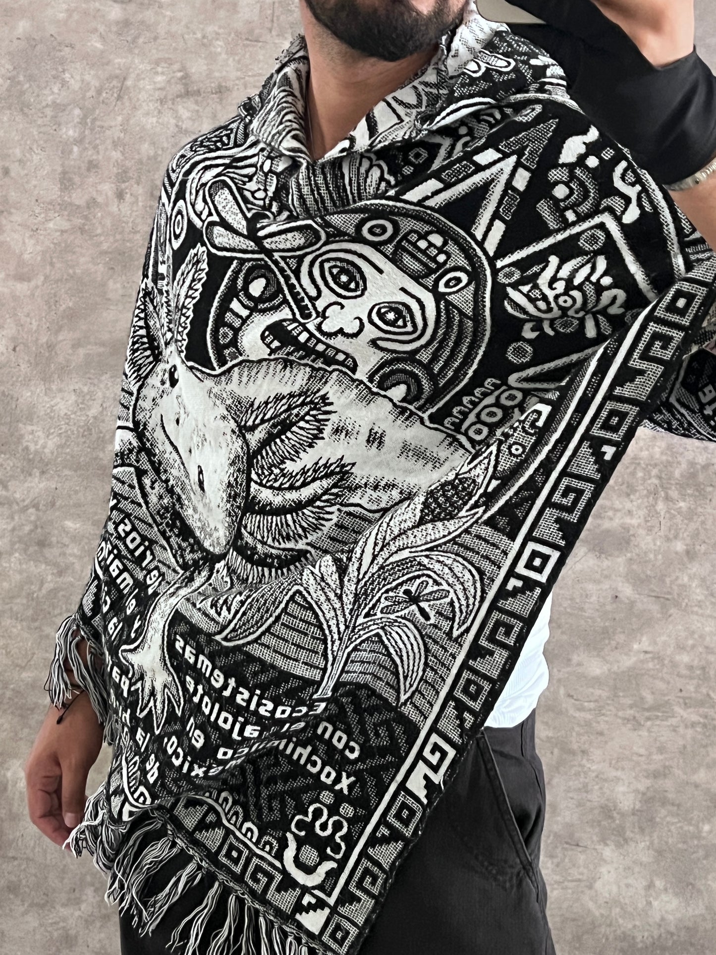 PONCHO AXOLOTE