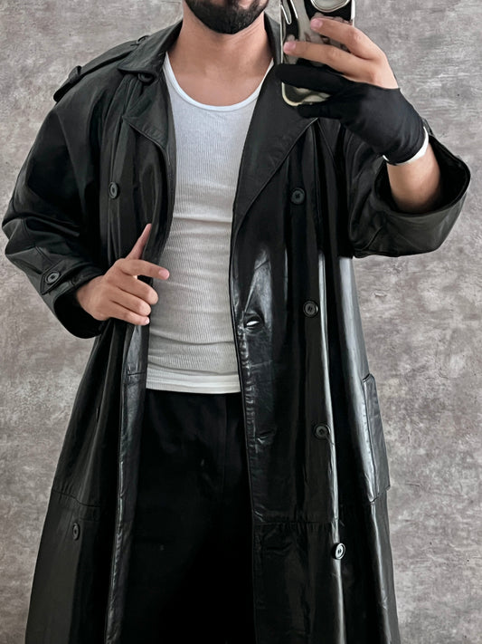 Gabardina Leather 100% (S)