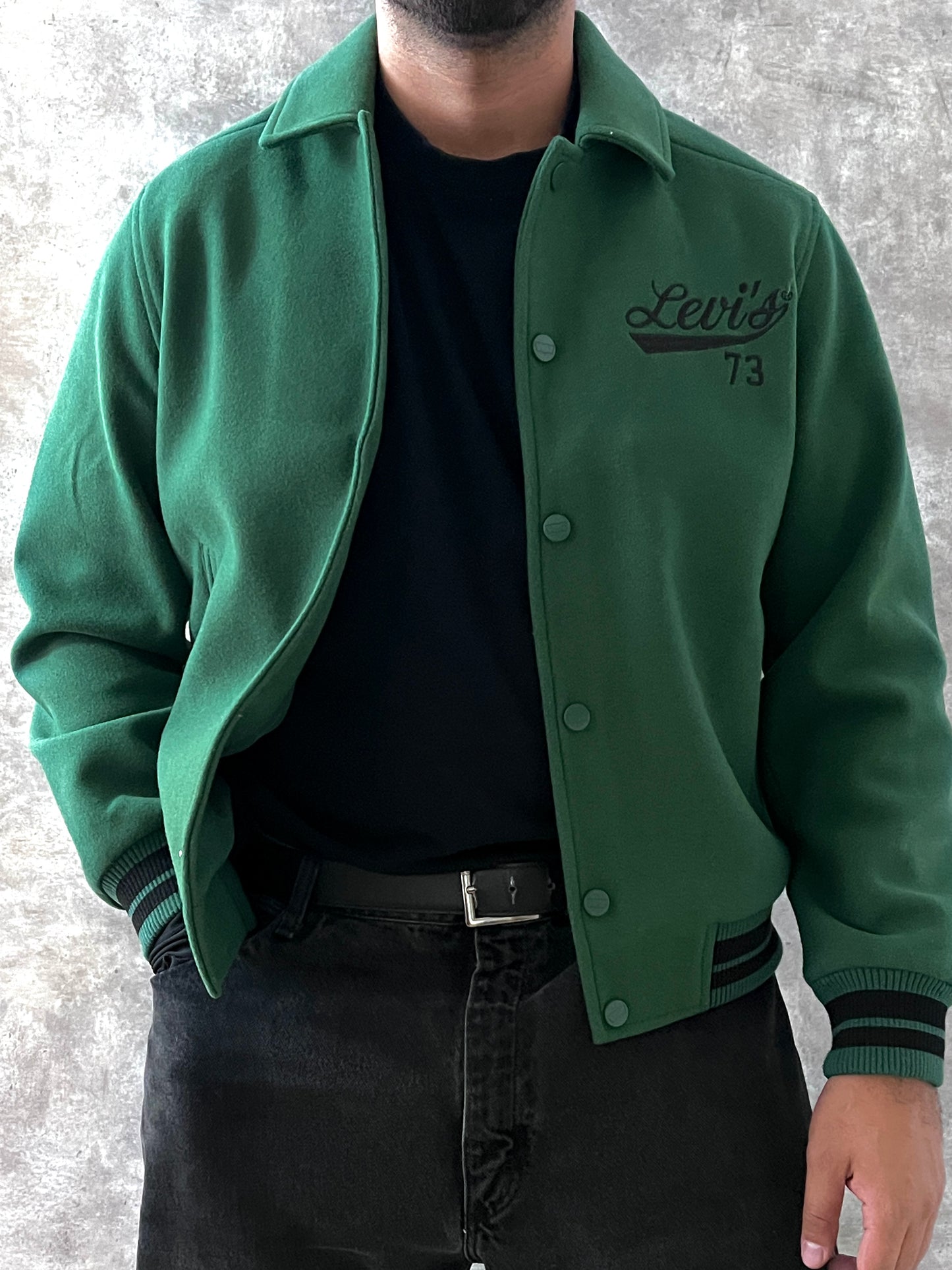 WOOL BOMBER JACKET LEVI'S (S)