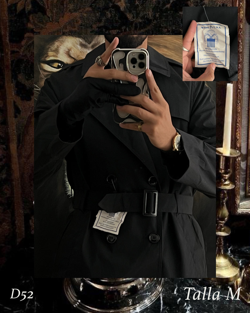 Gabardina ejecutiva (M)