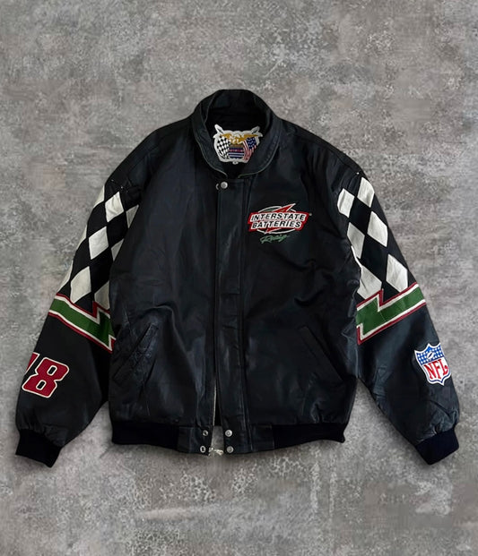 NASCAR vintage leather jacket (XL)