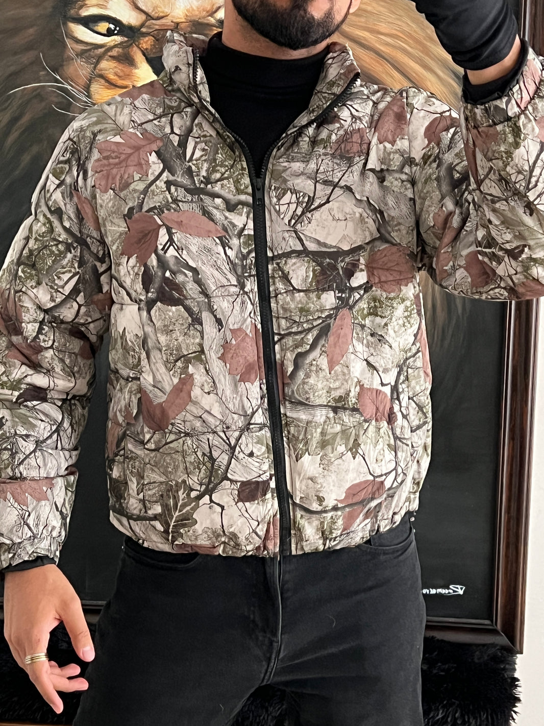 Jacket forever21 camo (M)