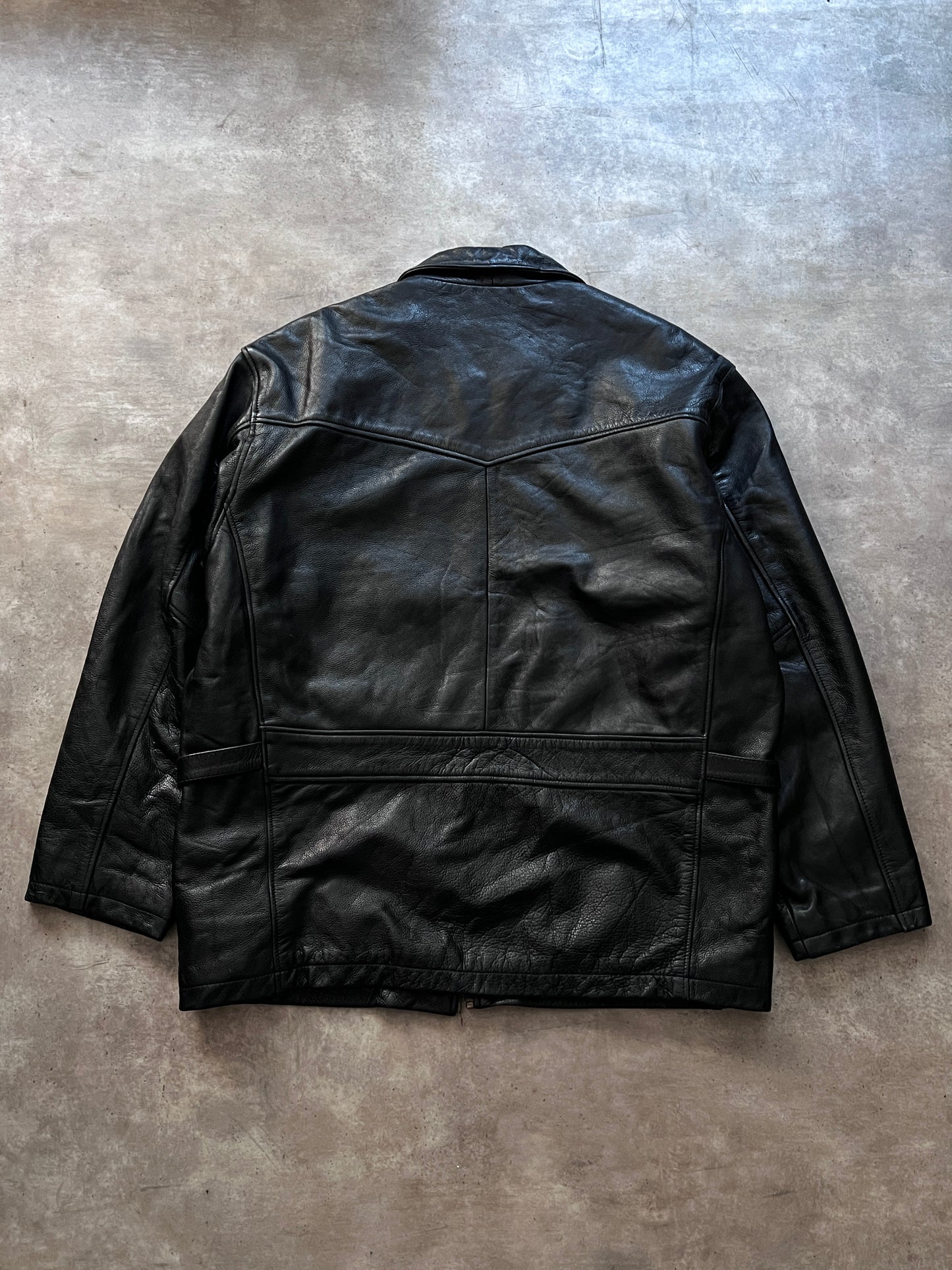 WORK LEATHER JACKET (XL)