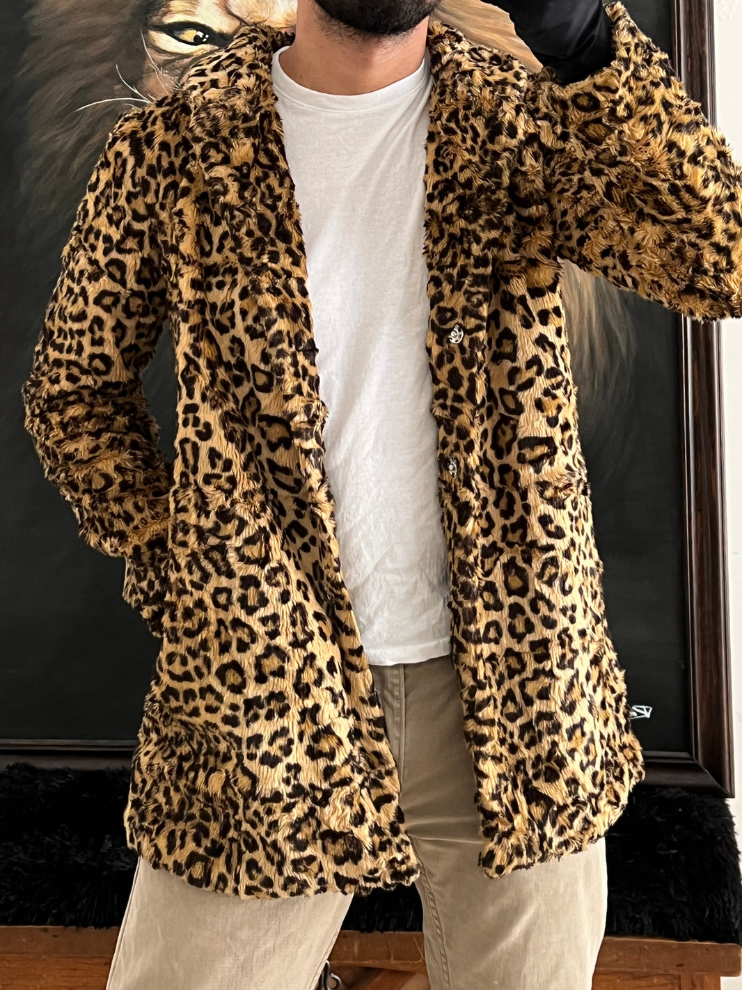 Gabardina Guepard Animal Print (S)