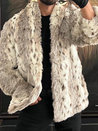 Abrigo faux fur talla S