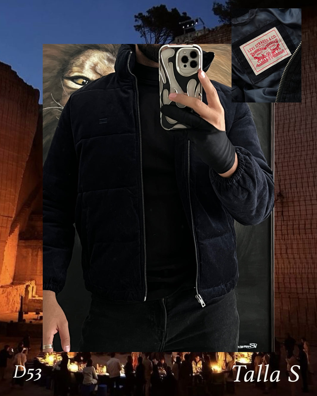 Puffer jacket Levi's (S)