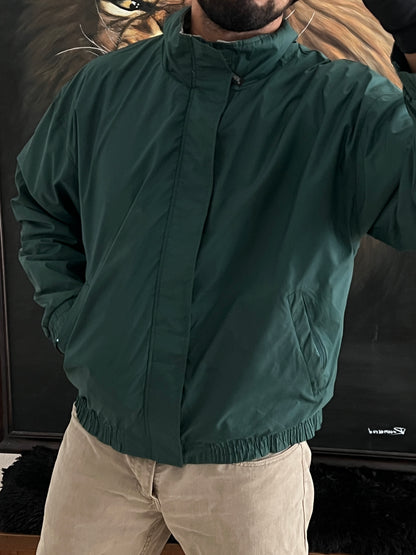 Green windbreaker (M)