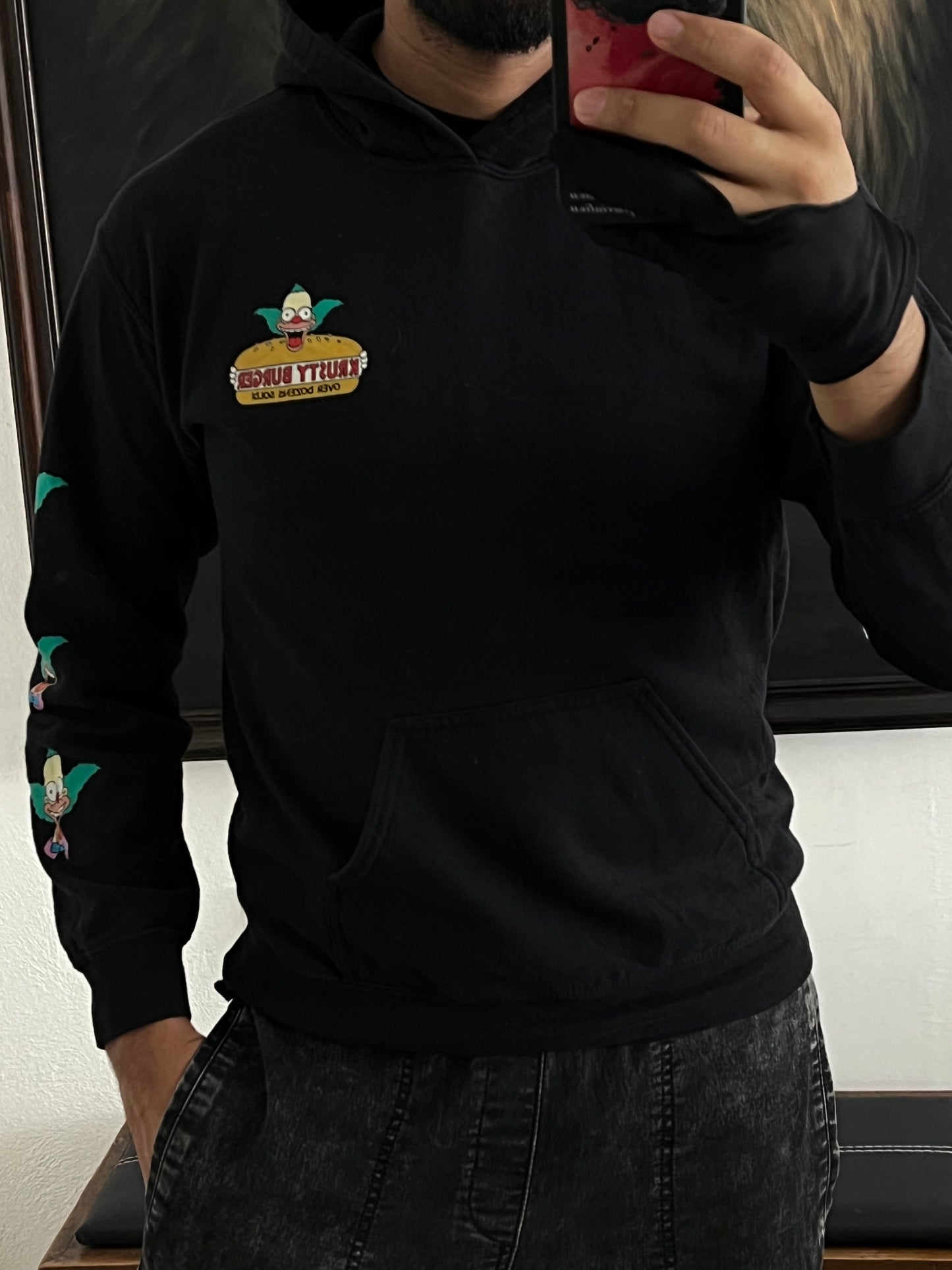 Hoddie del Krusty Burger Talla S