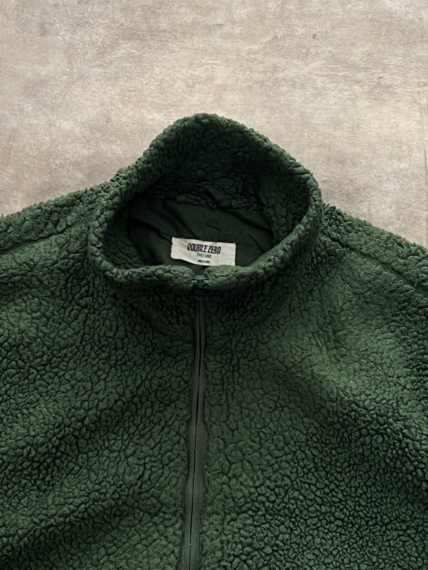 GREEN SWEATER BOXY FIT (S/M)