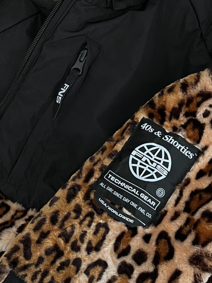 Animal print jacket talla M