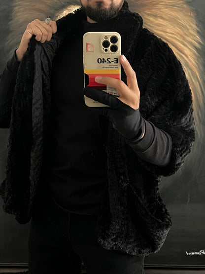 Capa de faux fur unitalla