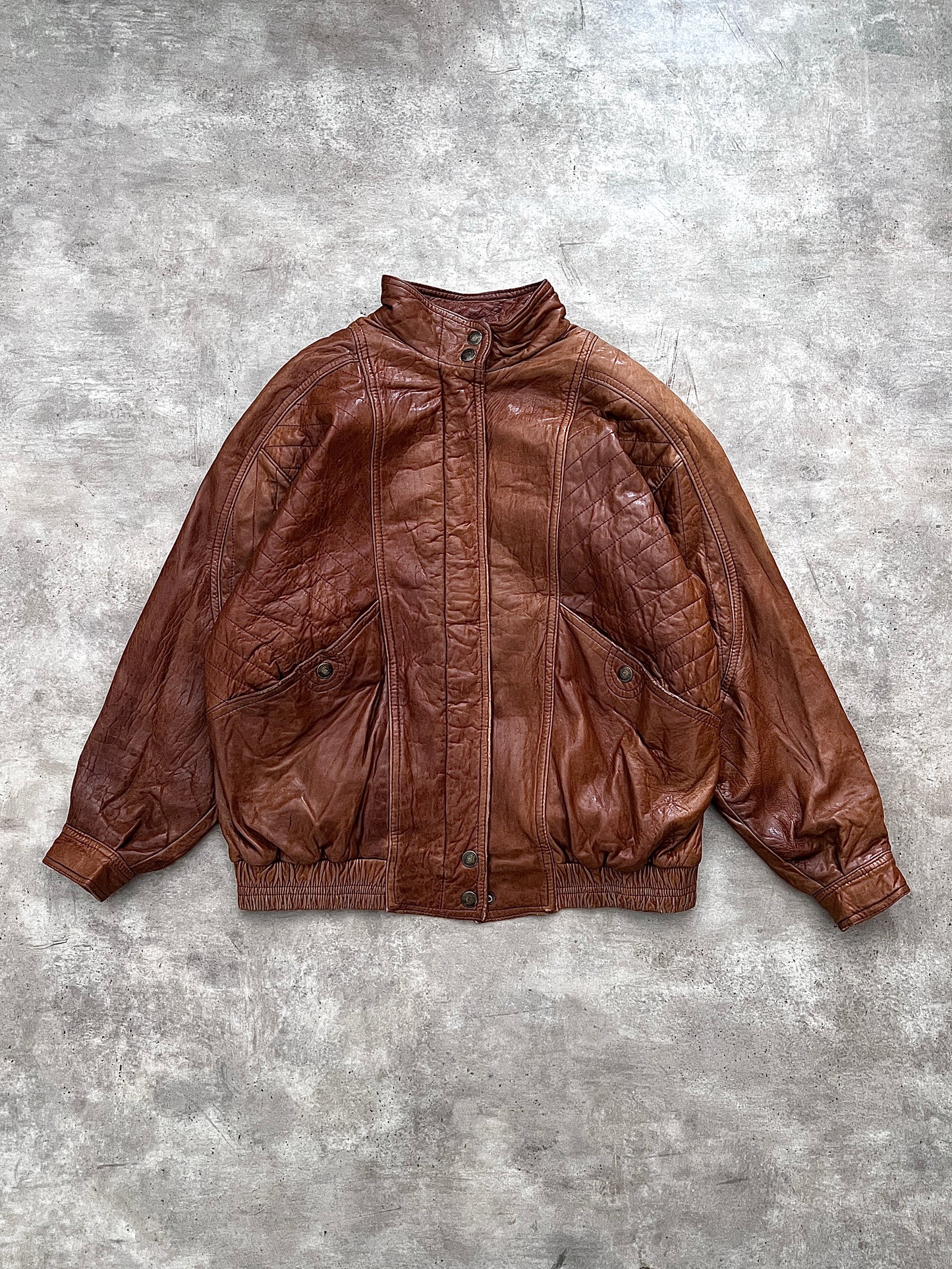 COWBOY LEATHER JACKT PREMIUM (S)