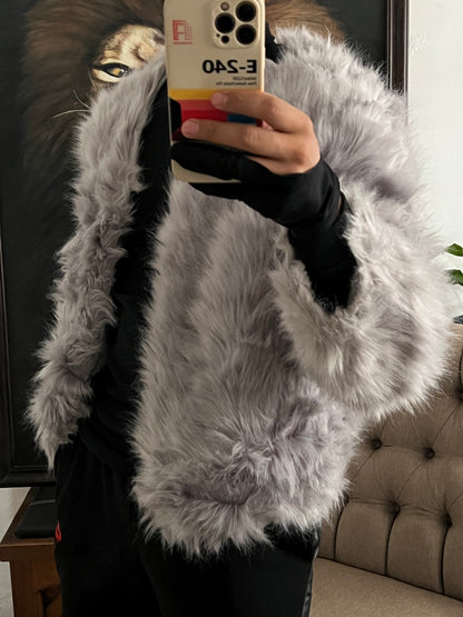 Abrigo faux fur talla S.