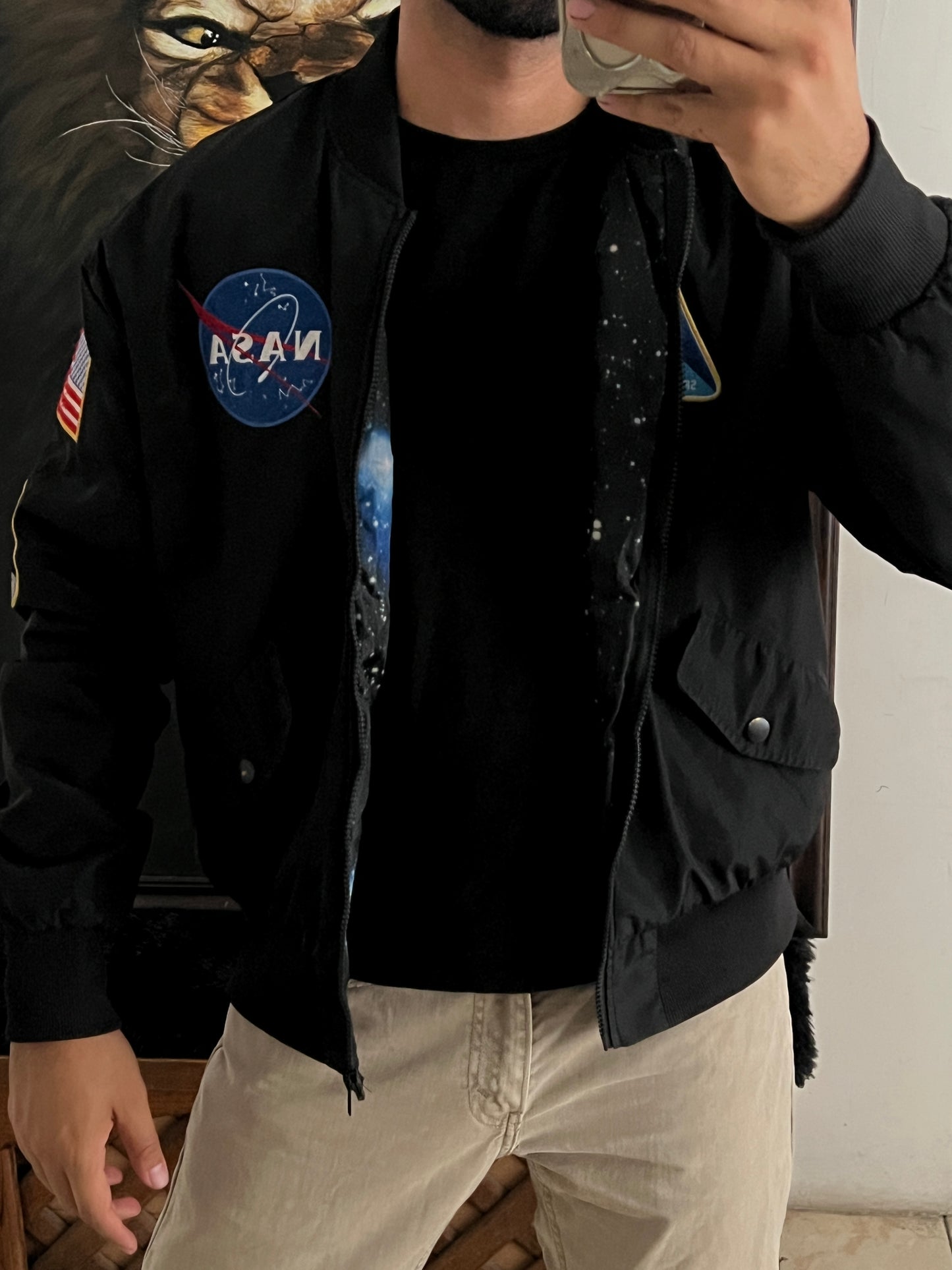 NASA bomber jacket (M)