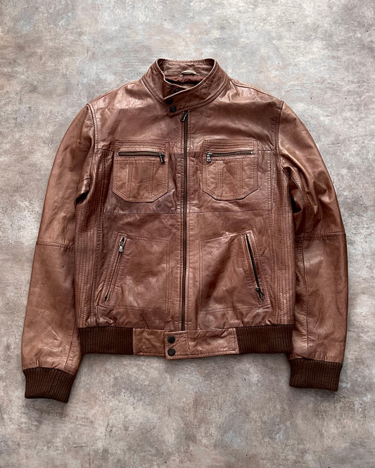 Leather Zara jacket (M)