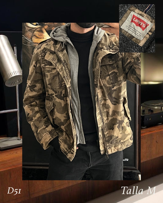 Levi's jacket camuflaje (M)
