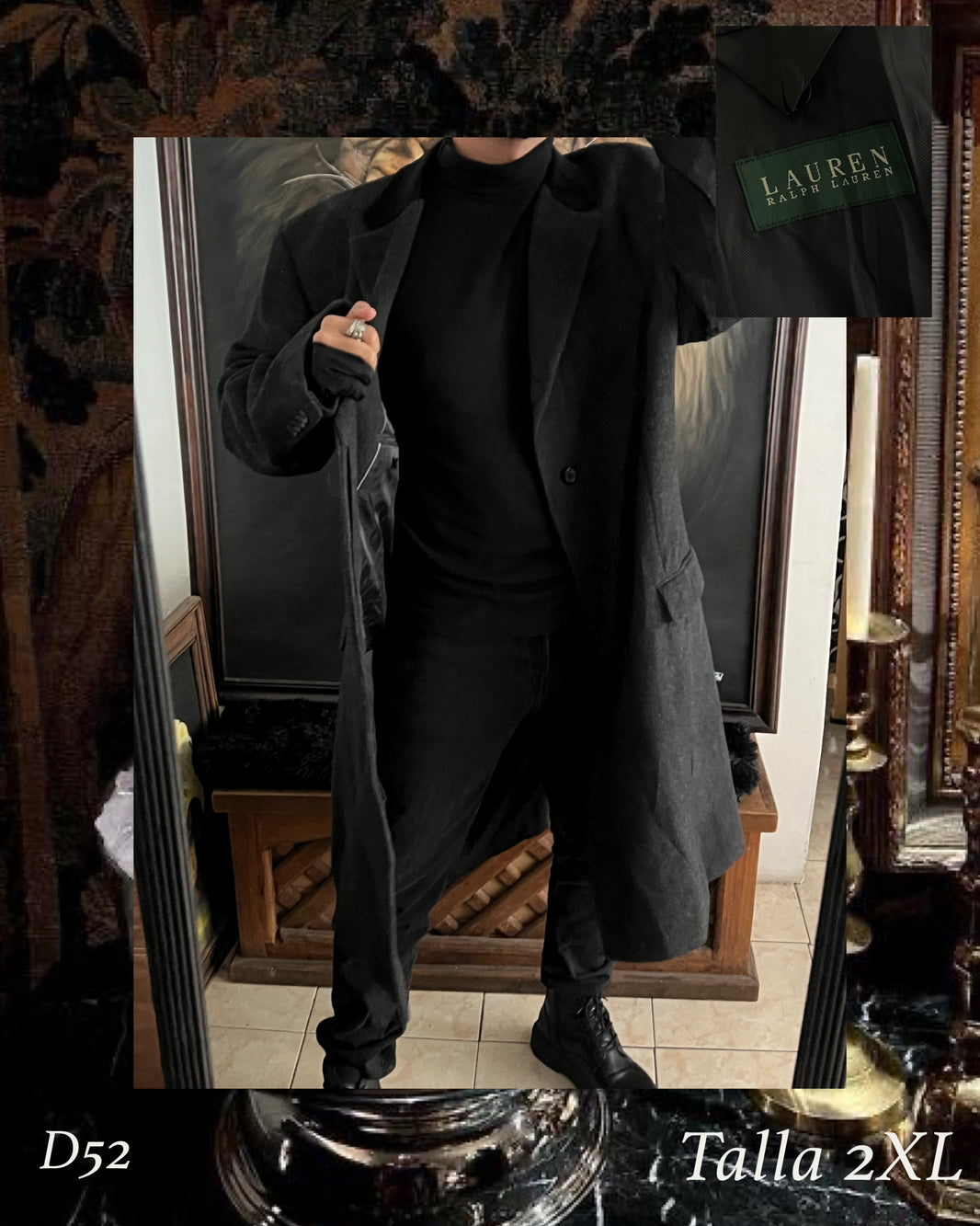 Ralph Lauren Wool Coat (2XL) 50R