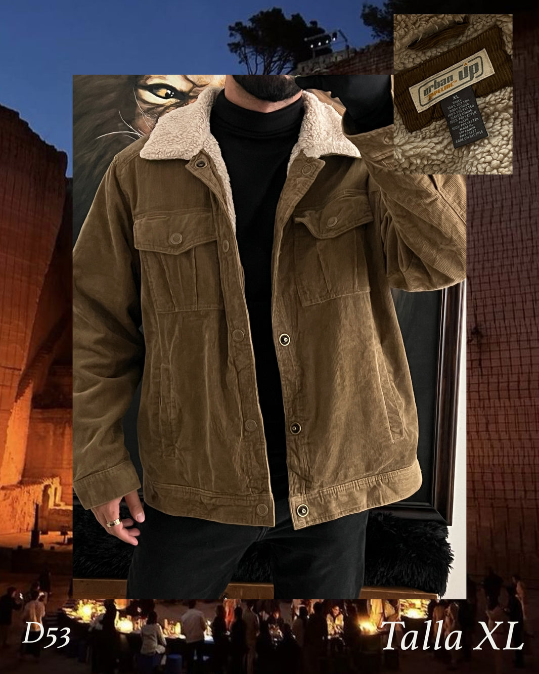 Work jacket sherpa (XL)