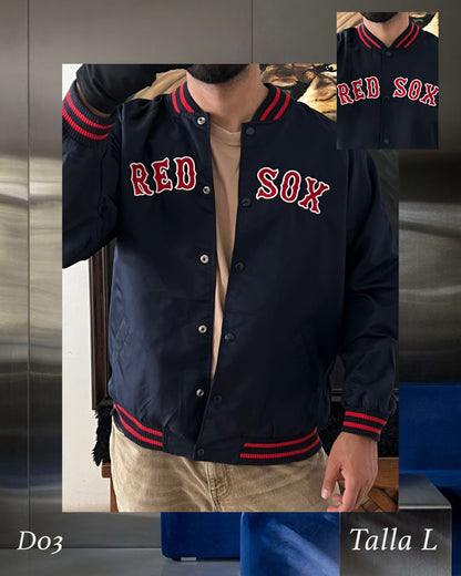 Bomber jacket Red Sox (L)