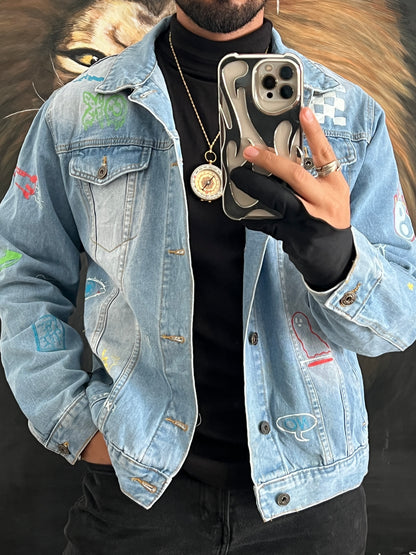 Denim jacket (L)