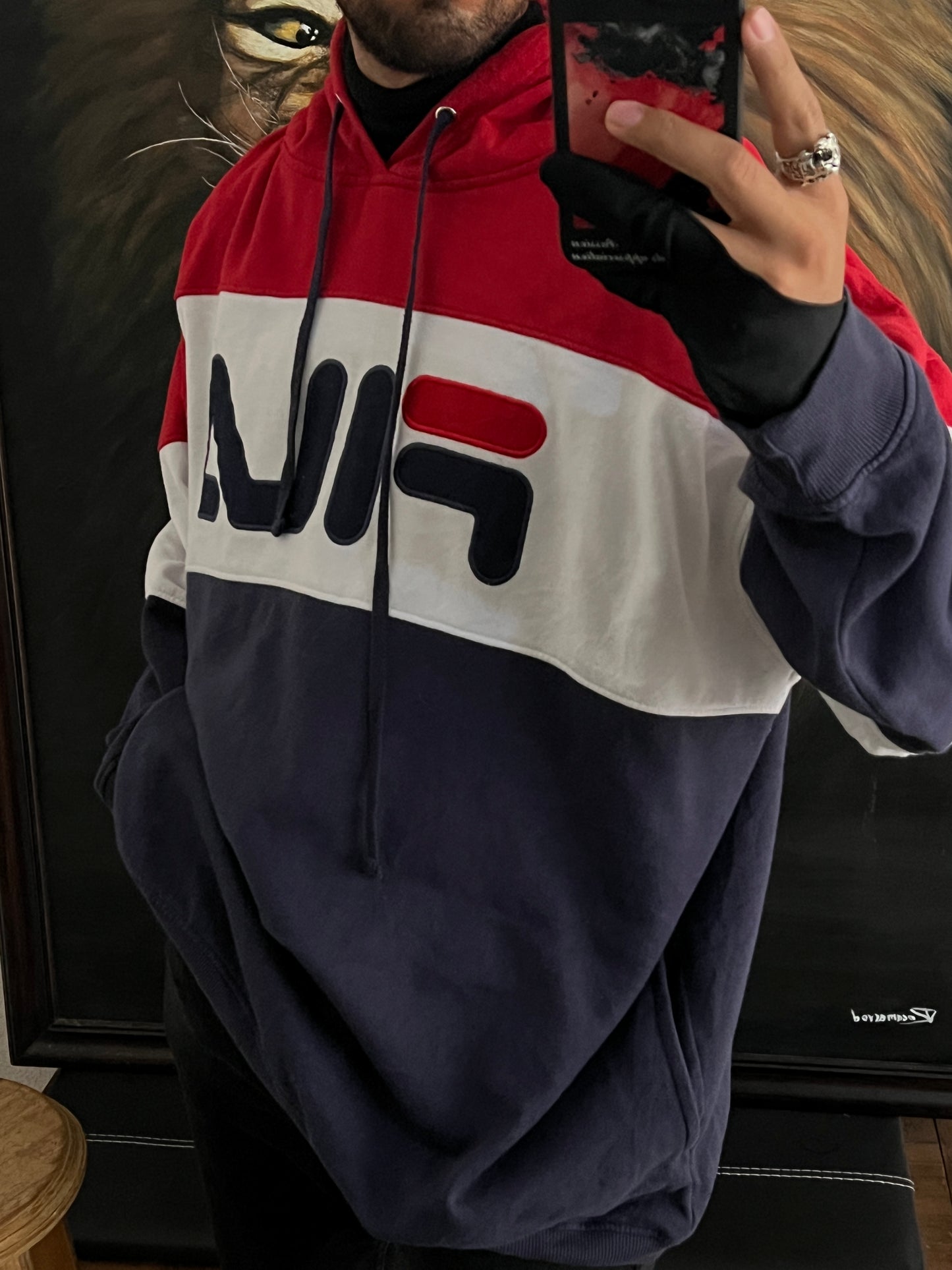 FILA hoddie talla 4XL